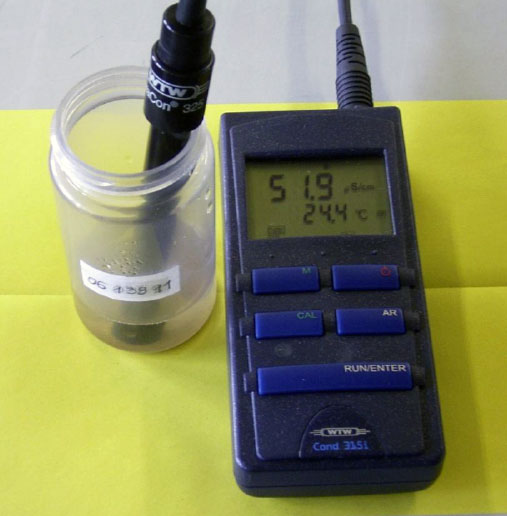 removal of solubal salts